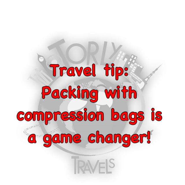 travel tip compression bags