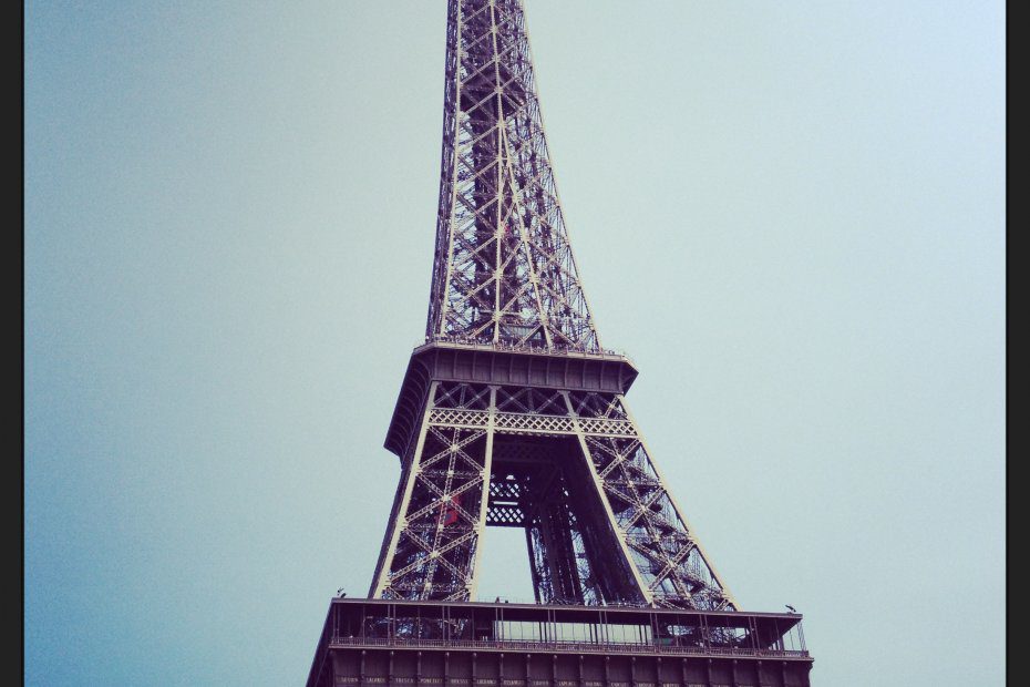 The Eiffel tower is hard to miss from anywhere in Paris.