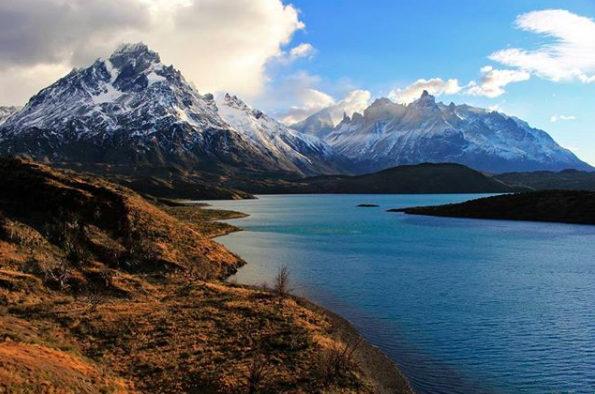 scenic patagonia mountains