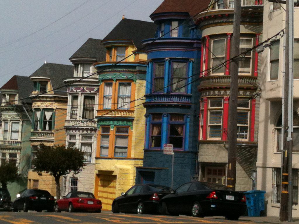 The Painted Ladies of San Francisco.