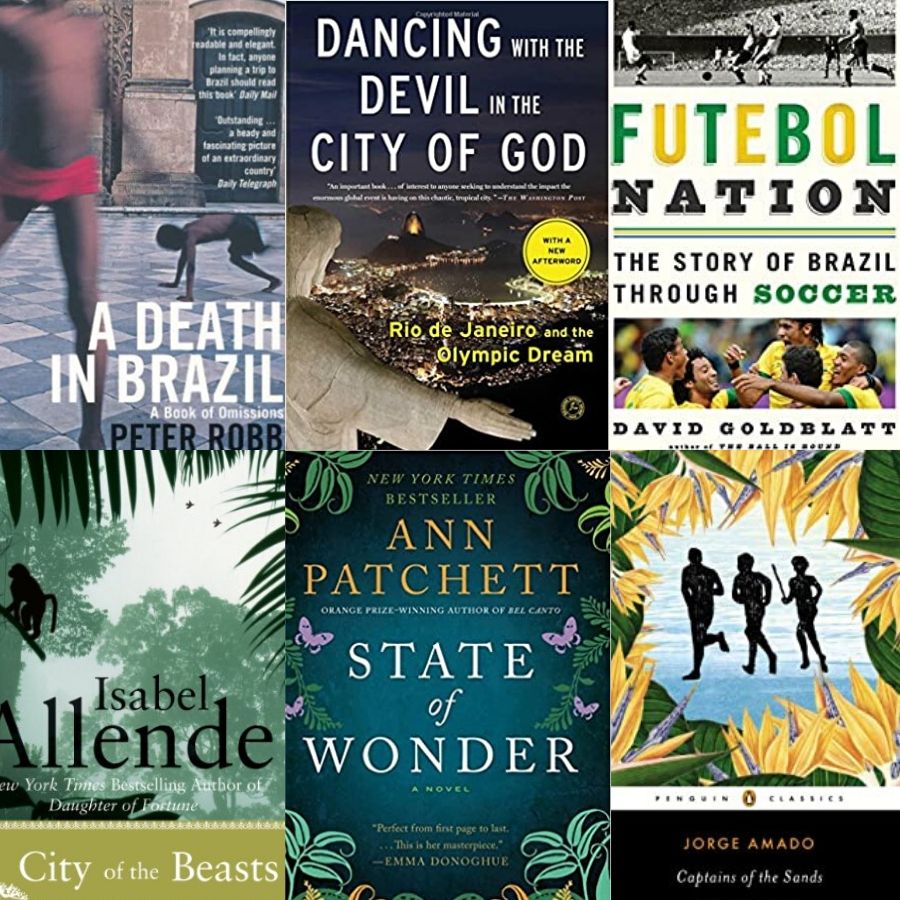 Six of our favorite books for reading your way into your next adventure in Brazil.  