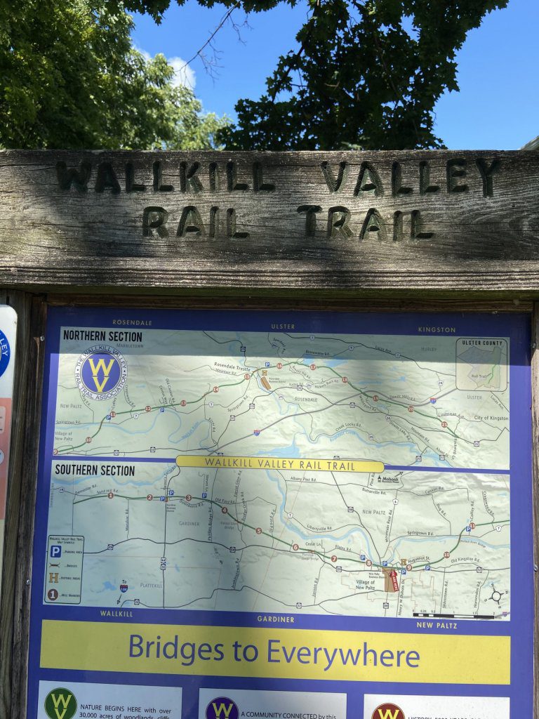 The Wallkill Valley Rail Trail Map