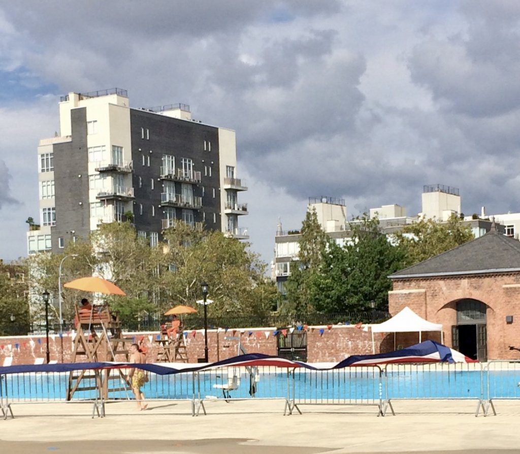 McCarren Park Pool - one of the biggest in BK