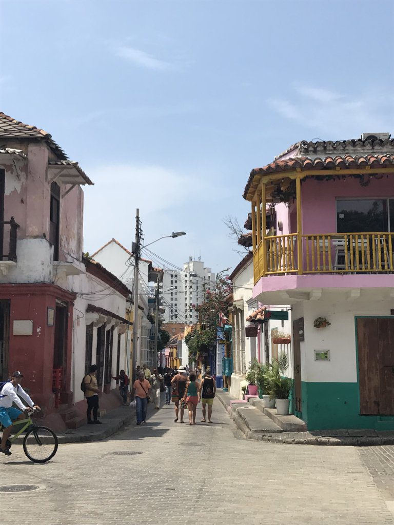 the vibrant and colorful city of Cartagena