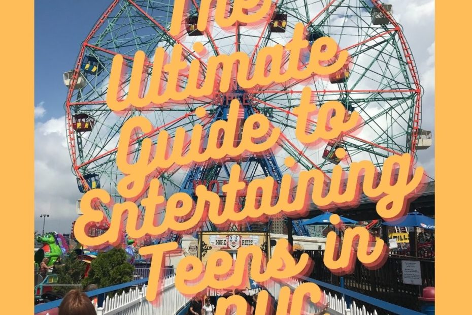 The Ultimate Guide to Entertaining Teens in