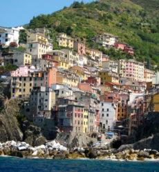 Cinque Terre from the water